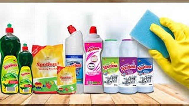 Rótulos personalizados para produtos de limpeza